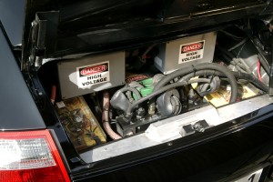eruf-porsche-2 Der Motor im Heck und ein winziger Teil der 96 Batterien