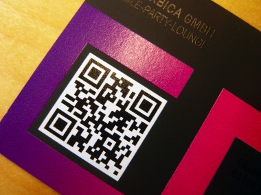 2-D-Barcode-Karte 2-D-Barcode-Karte