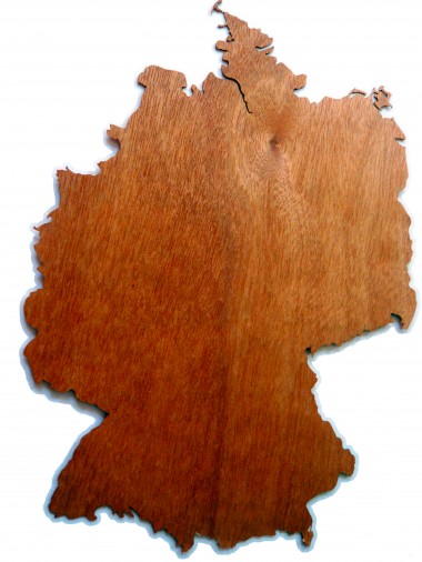 Deutschland-Kontur-in-Microwood