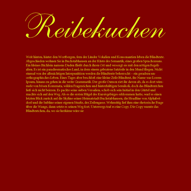 Reibekuchen