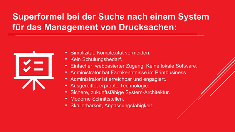 Entscheidungsfaktoren bei der Auswahl eines Web to Print Systems