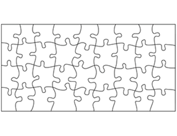 Stanzformen für individuelle Puzzle kostenlos downloaden