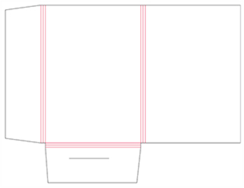 Individuelle Mappen: Stanzformen zum Download