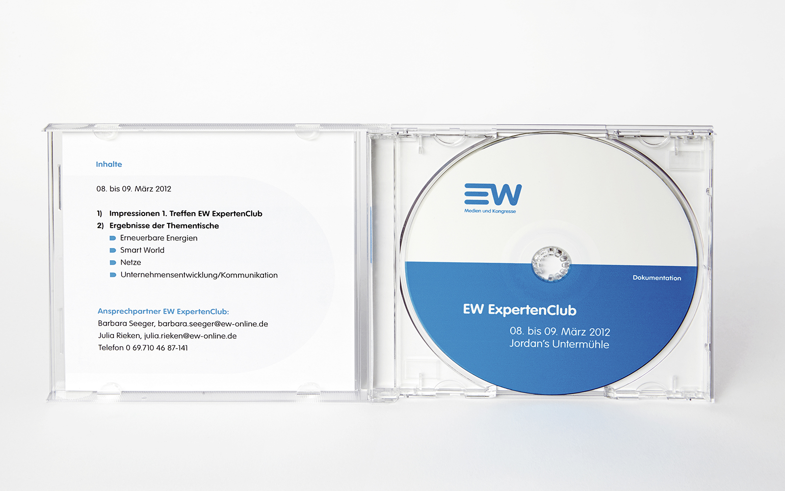 CD in Juwel Case mit Inlay Card