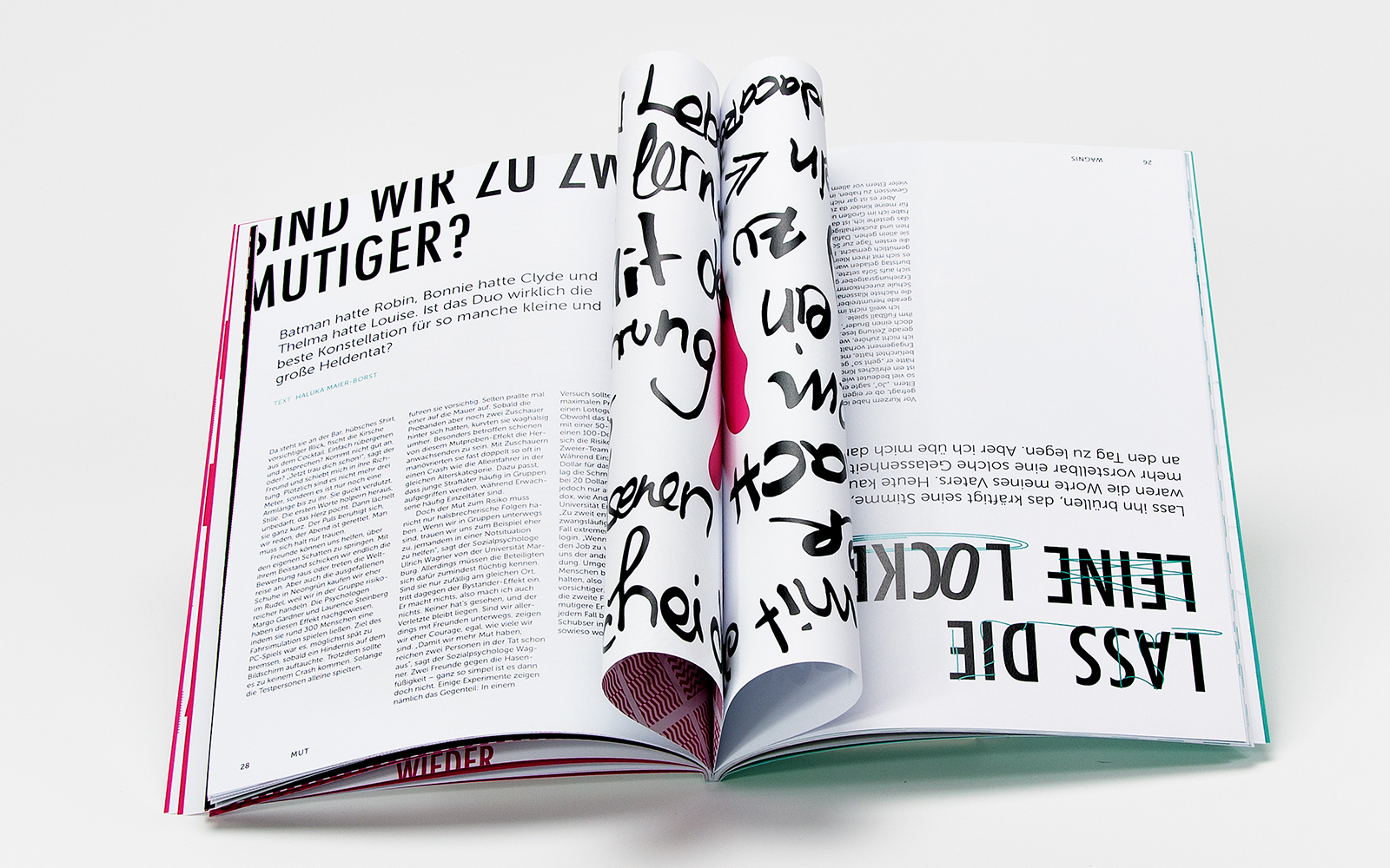 Softcover Buch in zwei Sprachversionen