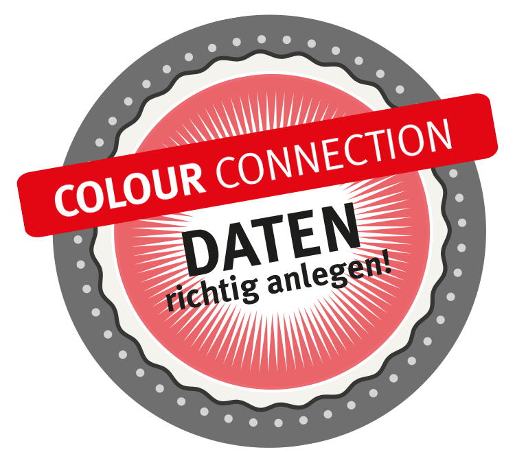 Colour Connection – Daten richtig anlegen